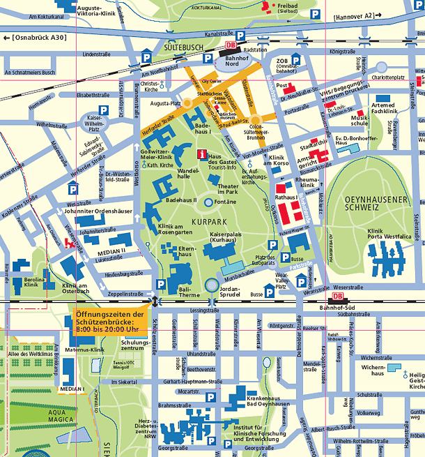 Stadtplan Bad Oeynhausen